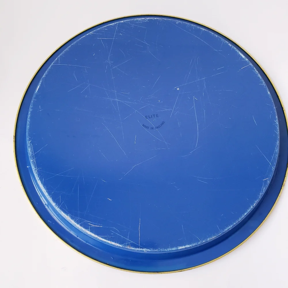 Vintage Metal Serving Tray